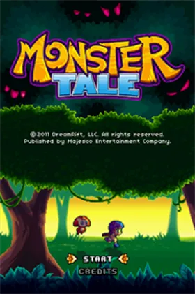 Monster Tale (USA) screen shot title